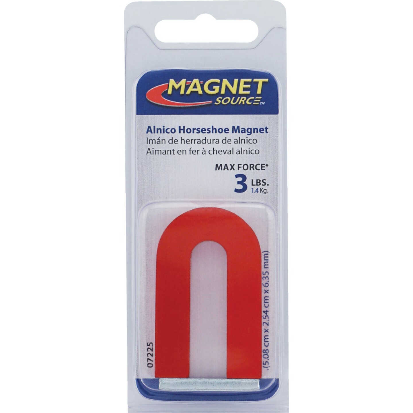 Master Magnetics 3 Lb. Horseshoe Alnico Power Magnet Image 2